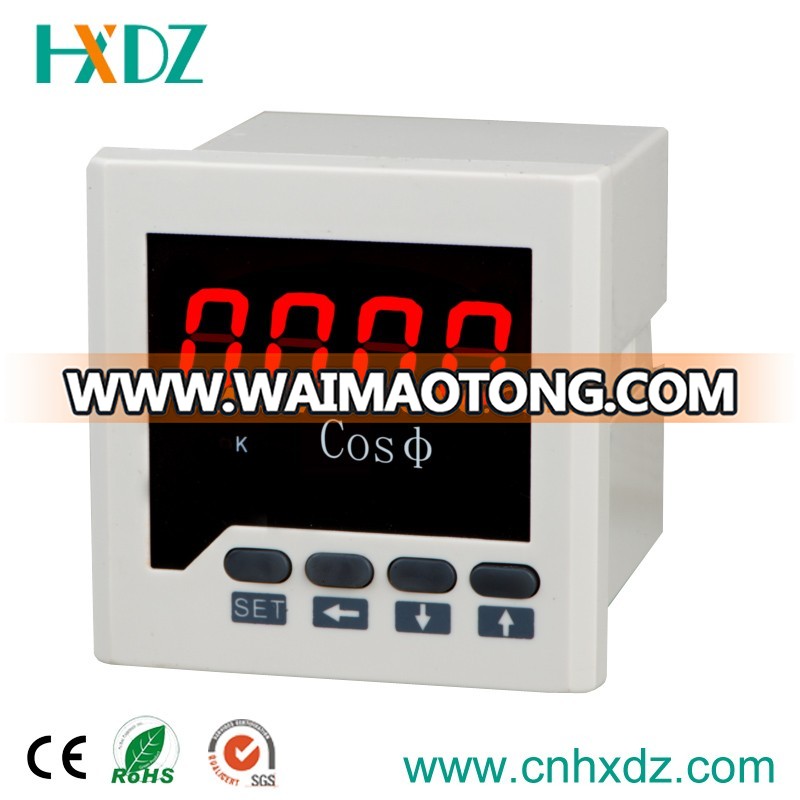 Intelligent Single Phase Power Factor Meter,LED Digital Power Meter